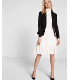 Express Womens 24 Inch Notch Collar One Button Jacket