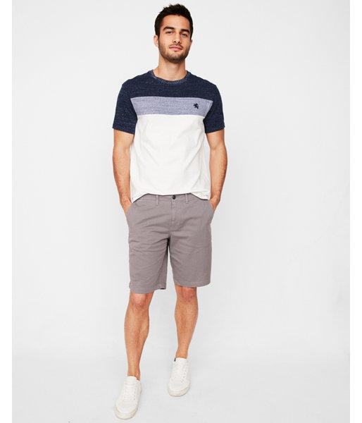 Express Mens Classic Fit 12 Inch Stretch Flat Front