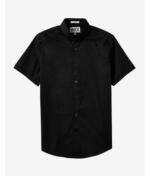 Express Mens Fitted Short Sleeve