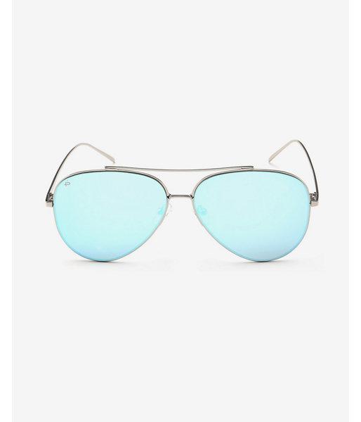Express Womens Priv? Revaux Silver Aphrodite Aviator