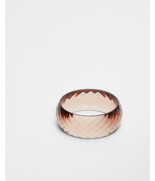 Express Womens Mini Faceted Bangle