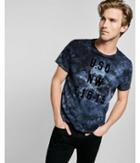 Express Mens Dye Print Graphic T-shirt