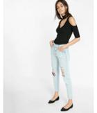 Express Womens Reversible Cut-out Shoulder Choker