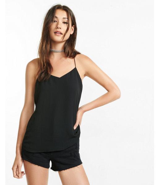 Express Womens Reversible Drape Back Barcelona Cami