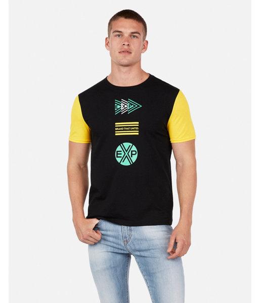 Express Mens Express Brand That Unites Color Block Tee