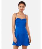 Express Womens Satin V-wire Mini Cami Dress