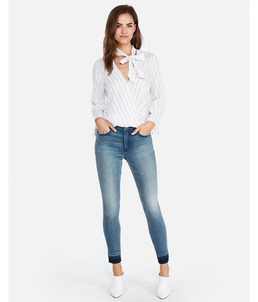 Express Womens Tie Neck