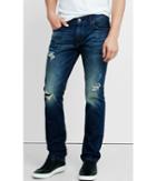 Express Men's Jeans Slim Rocco Rip And Repair Skinny