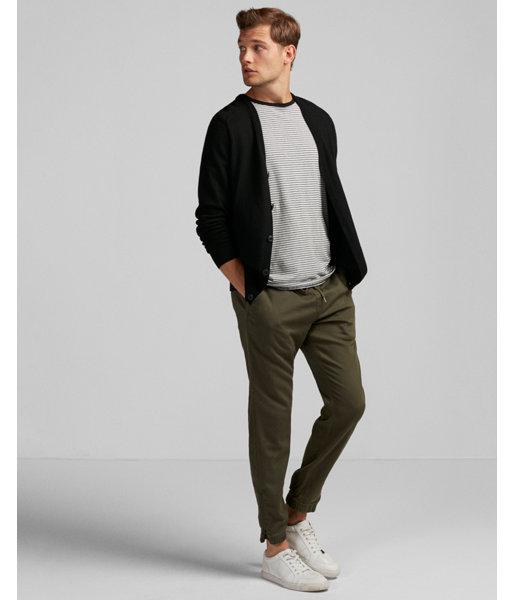 Express Merino Wool Blend V-neck Cardigan