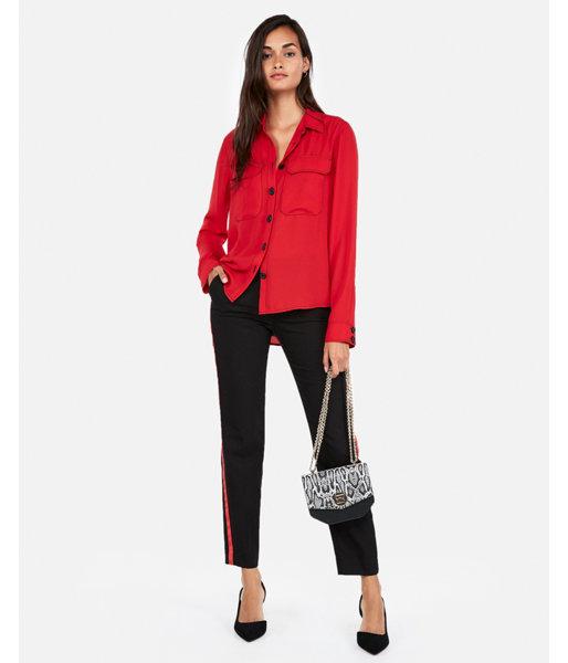 Express Womens Solid Top