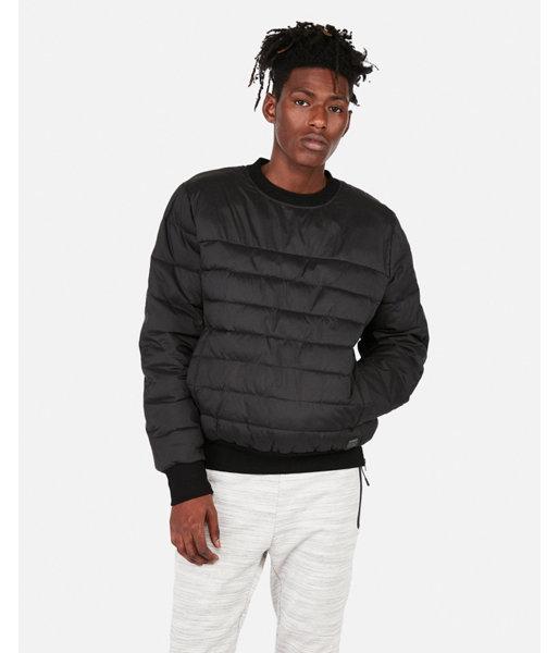 Express Mens Popover Water-resistant Puffer Jacket