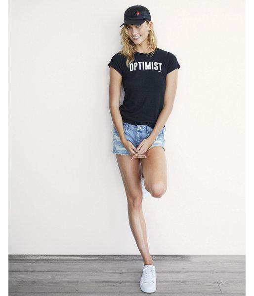 Express Womens Karlie Kloss Optimist Graphic Tee