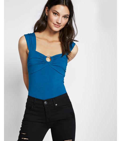 Express Ruched O-ring Tank
