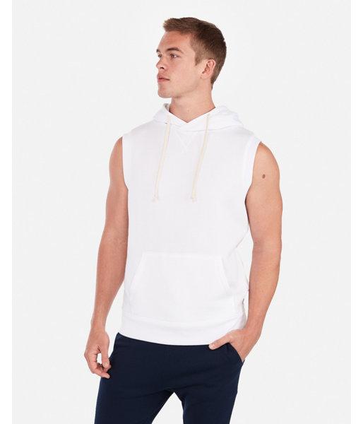 Express Mens Express Weekend Sleeveless Popover Hoodie