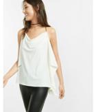 Express Womens Omega Chain Strap Drapey Cami