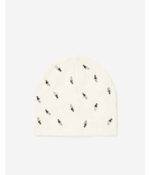 Express Womens Gemstone Embellished Beanie