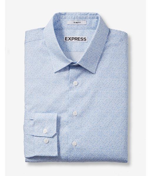 Express Slim Fit Floral Print Dress