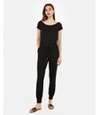 Express Womens Off The Shoulder Lounge Drawstring Jumpsuit
