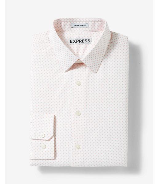 Express Slim Fit Micro Floral Print Dress