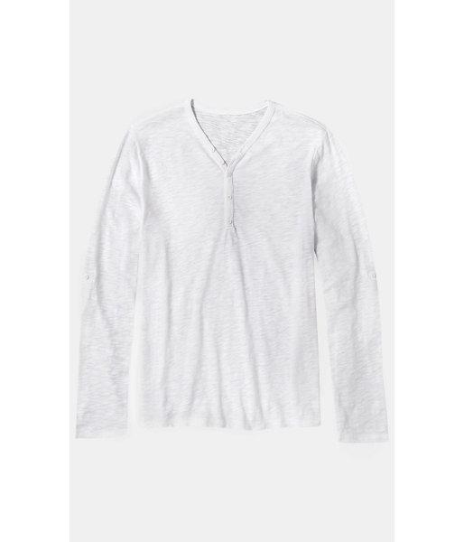 Express Men's Tees Slub Y-neck Long Convertible