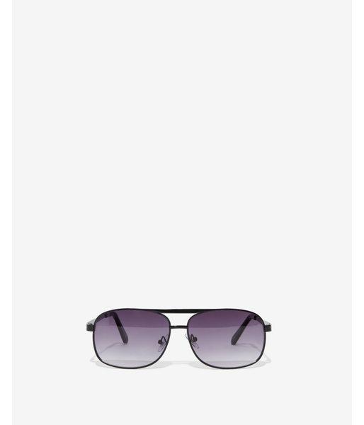 Express Mens Black Frame Aviator
