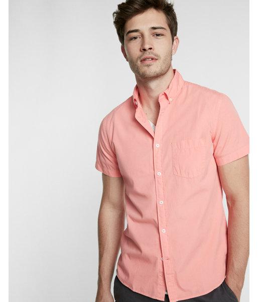 Express Mens Garment Dyed Cotton Short