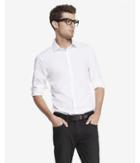 Express Mens Fitted Button-down Collar