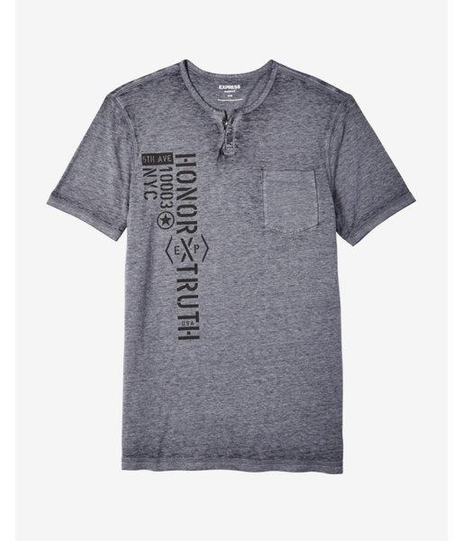 Express Burnout Graphic Tee