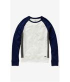 Express Men's Sweatshirts Color Block Fleece Crew Neck