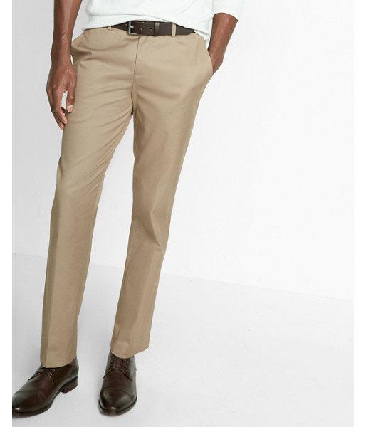 Express Mens Slim Stretch Cotton Dress Pant