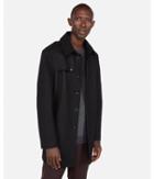 Express Mens Recycled Wool Water-resistant Trench Coat