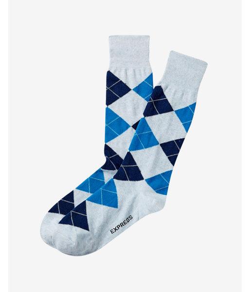 Express Mens Marled Argyle Dress