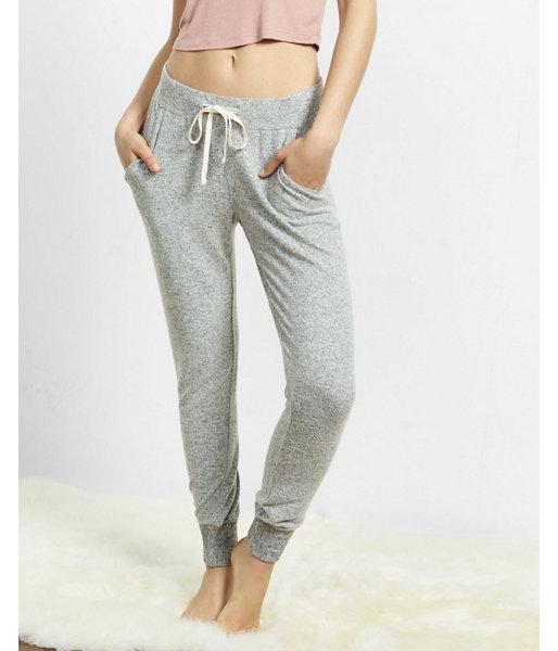Express One Eleven Plush Jersey Drawstring Jogger Pant