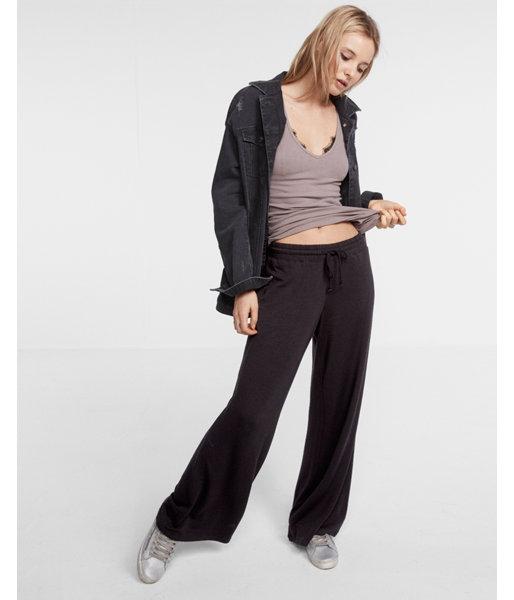 Express One Eleven Wide Leg Drawstring