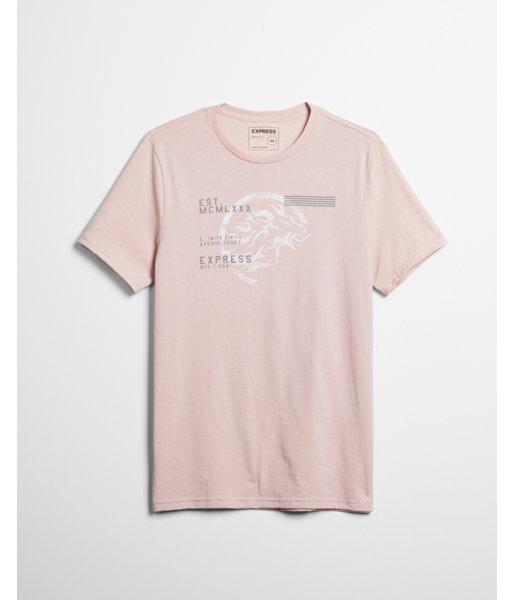 Express Mens Express Est. Crew Neck Graphic Tee