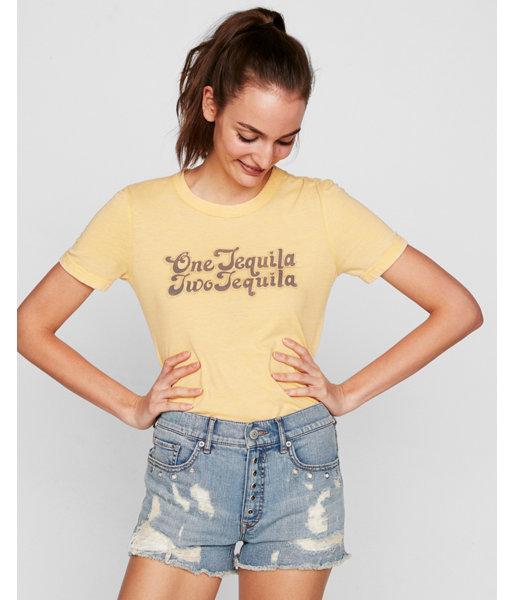 Express Womens Express Womens Express One Eleven One Tequila Two Tequila Graphic Tee