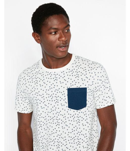 Express Mens Floral Pocket Tee
