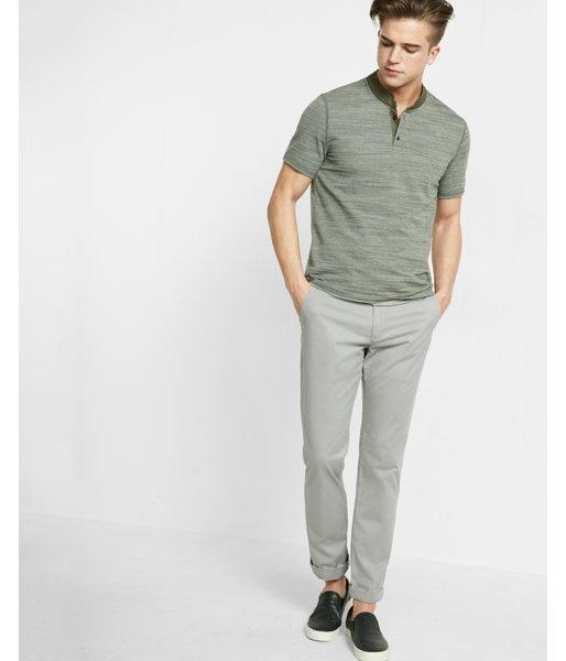 Express Mens Slub Banded Henley