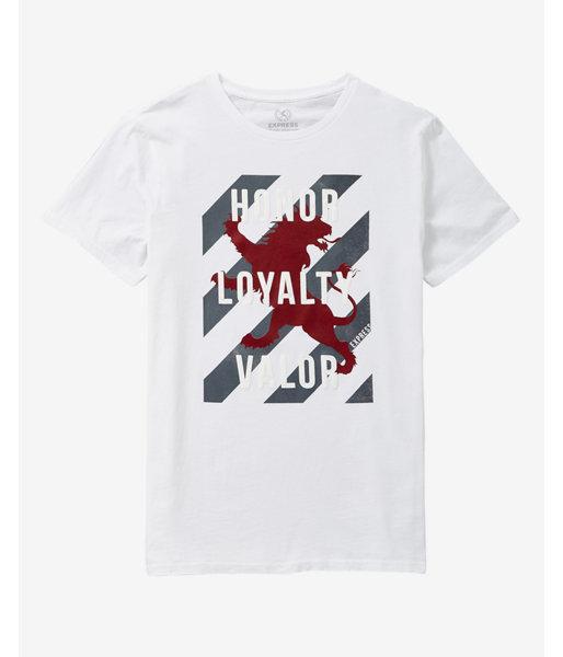 Express Mens Honor Loyalty Valor Graphic Tee