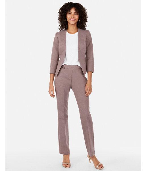 Express Womens Mvmnt Low Rise Pull-on Barely Boot Editor Pant