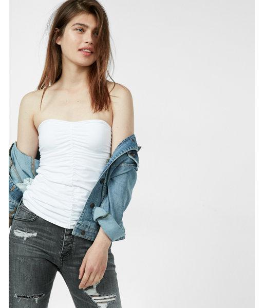 Express Ruched Tube Top