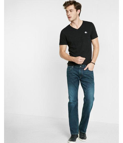 Express Mens Classic Fit Boot Leg Cooling Jeans