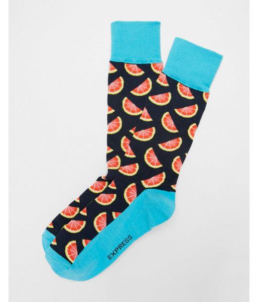 Express Mens Orange Slice Dress