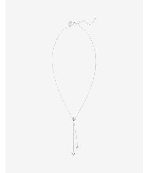 Express Womens Bezel Y-neck Necklace