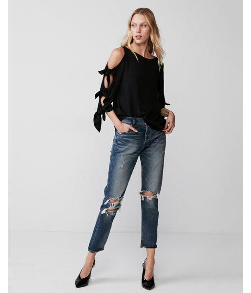 Express Womens Cut-out Tie