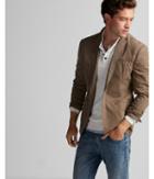 Express Mens Stretch Twill Blazer