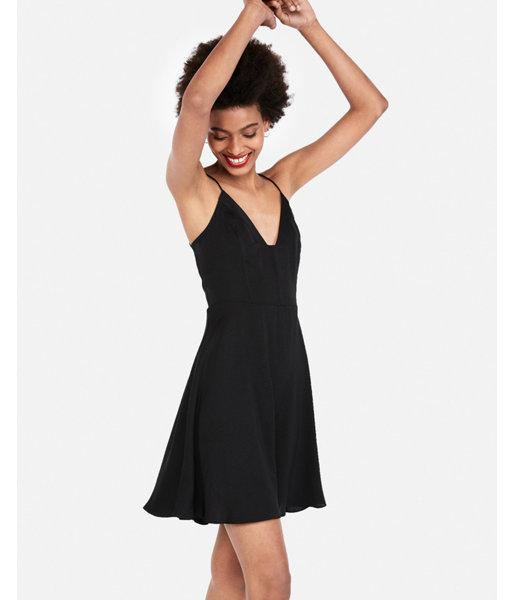 Express Womens Fit And Flare Cami