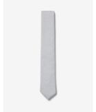 Express Mens Textured Solid Narrow Tie