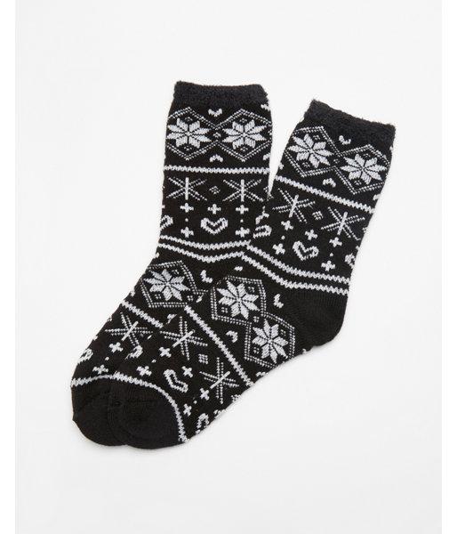 Express Womens Fair Isle Fleece