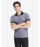 Express Mens Fitted Small Lion Oxford Pique Polo